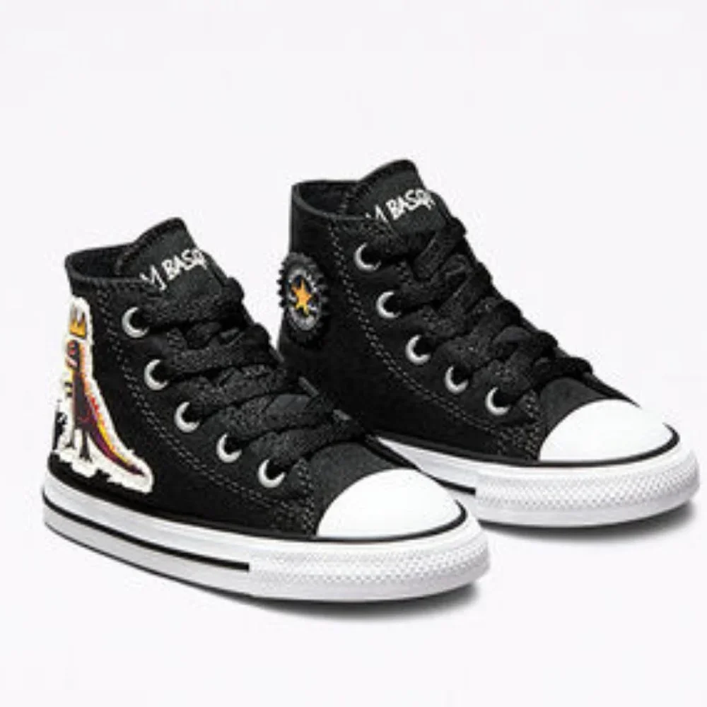 CONVERSE x Jean-Michel Basquiat Kids Chuck Taylor All Star Hi Top Sneake…